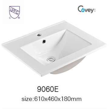 Sanitary Ware Bathroom Sink Wash Cabinet Ceramic Basin with Cupc (A-9060E)